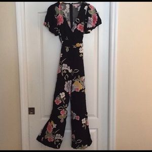 Band of Gypsies Floral Jumpsuit